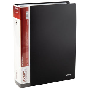Display-book, 100 files, black