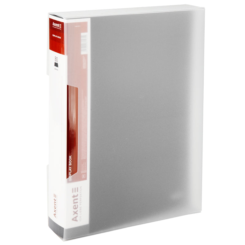 Sichtbuch Axent 1280-01-A, A4, 80 Hüllen, schwarz