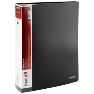 Sichtbuch Axent 1280-01-A, A4, 80 Hüllen, schwarz