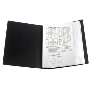 Sichtbuch Axent 1280-01-A, A4, 80 Hüllen, schwarz