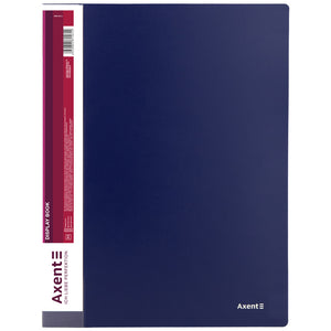 Sichtbuch Axent 1280-02-A, A4, 80 Hüllen, blau