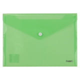 Folder with button Axent 1522-25-A, А5, green