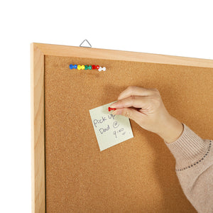 Cork board Axent 9603-A, 90х120 cm, wood frame