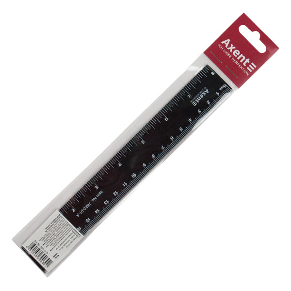 Kunststoff-Lineal Axent 7620-01-A, 20 cm, schwarz