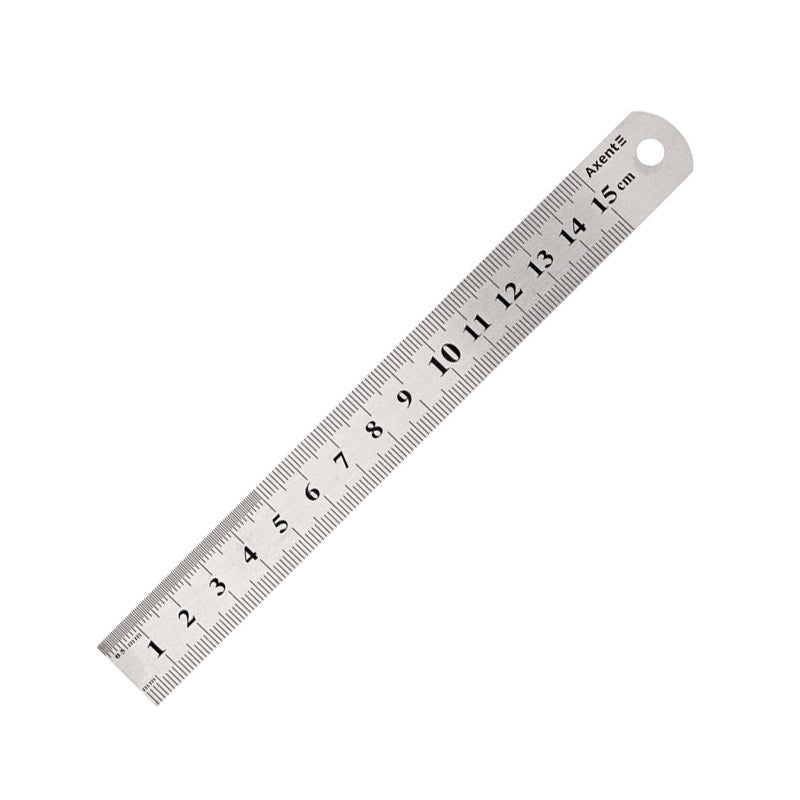 Stahl-Lineal Axent 7715-A, 15 cm