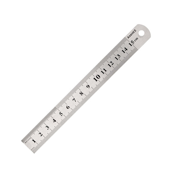 Stahl-Lineal Axent 7715-A, 15 cm