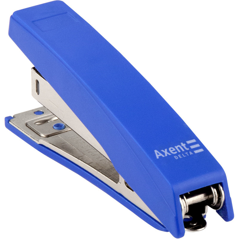 Heftgerät Nr. 10/5 Axent Delta D4219-02, Kunststoff, 10 Blatt, blau