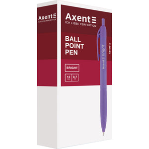 Automatik-Kugelschreiber Axent Bright AB1079-02-A, 0,7 mm, blau