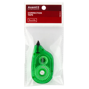 Korrekturroller Axent 7009-04-A, 5 mm x 6 m, grün