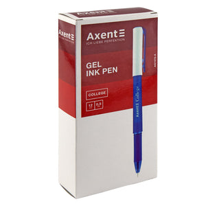 Gelschreiber Axent College AG1075-02-A, 0,5 mm, blau