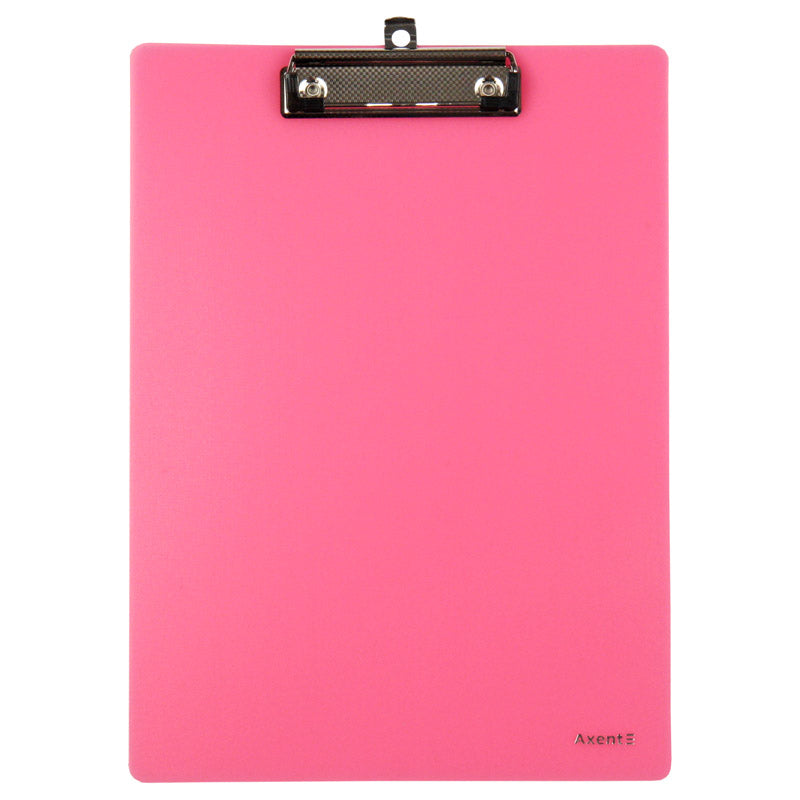 Klemmbrett mit Metallclip Axent 2515-10-A, A4, rosa