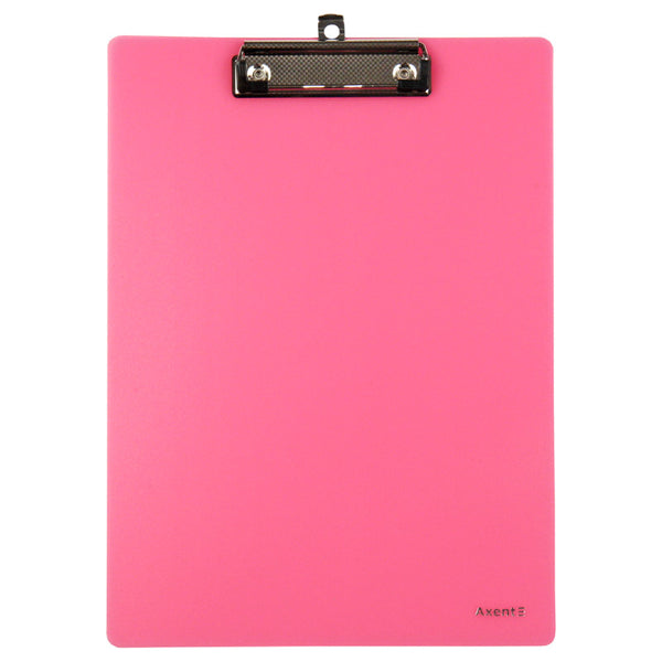 Klemmbrett mit Metallclip Axent 2515-10-A, A4, rosa