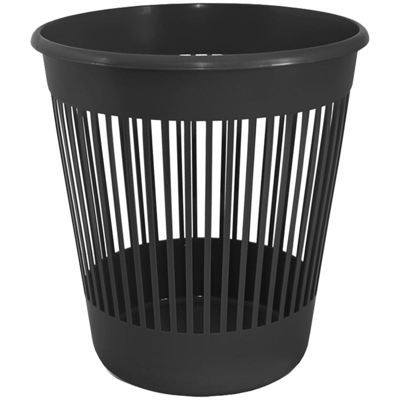 Papierkorb Delta D4018-01, Kunststoff, 10 l, schwarz
