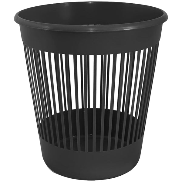 Papierkorb Delta D4018-01, Kunststoff, 10 l, schwarz
