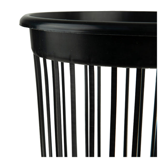 Papierkorb Delta D4018-01, Kunststoff, 10 l, schwarz