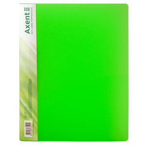 Folder with a hold down clip Axent 1301-26-A, A4, green