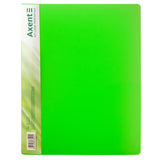 Folder with a hold down clip Axent 1301-26-A, A4, green