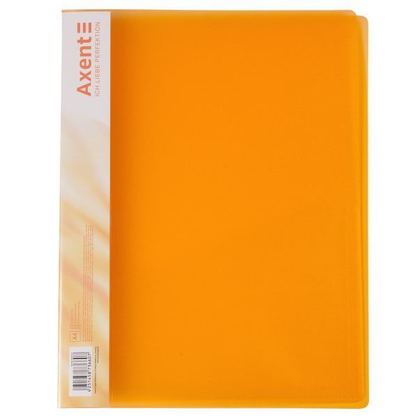 Schnellhefter mit Klemmschiene Axent 1304-25-A, A4, orange