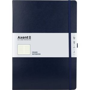 Notebook Axent Partner Grand 8203-02-A, A4, 100 sheets, squared, blue