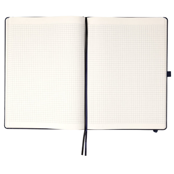 Notebook Axent Partner Grand 8203-02-A, A4, 100 sheets, squared, blue