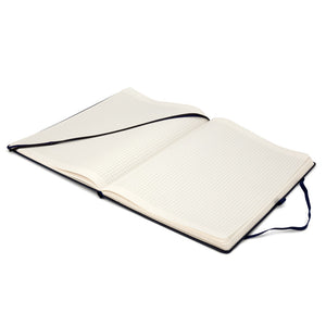 Notebook Axent Partner Grand 8203-02-A, A4, 100 sheets, squared, blue