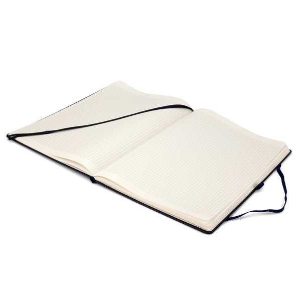 Notebook Axent Partner Grand 8203-02-A, A4, 100 sheets, squared, blue