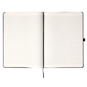 Notebook Axent Partner Grand 8203-01-A, A4, 100 sheets, squared, black