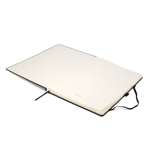Notebook Axent Partner Grand 8203-01-A, A4, 100 sheets, squared, black