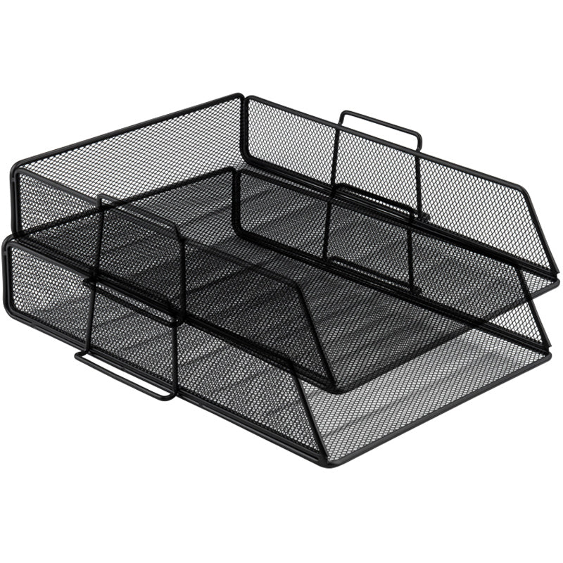 Metall Briefkorb Axent 2123-01-A, 80x280x340 mm, schwarz