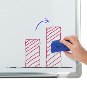 Tafelwischer magnetisch zu Whiteboard Axent Wave 9804-02-A, blau
