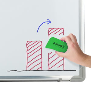 Tafelwischer magnetisch zu Whiteboard Axent Wave 9804-05-A, grün