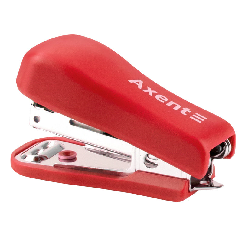 Heftgerät Nr. 10/5 Axent Standard 4221-06-A, Kunststoff, 12 Blätter, rot