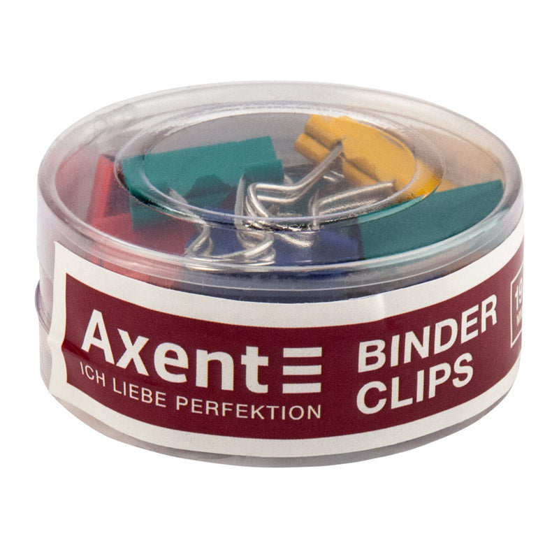 Farbiger Vielzweck-Klammerr Axent 4409-A, 19 mm, 12 Stück, sortiert