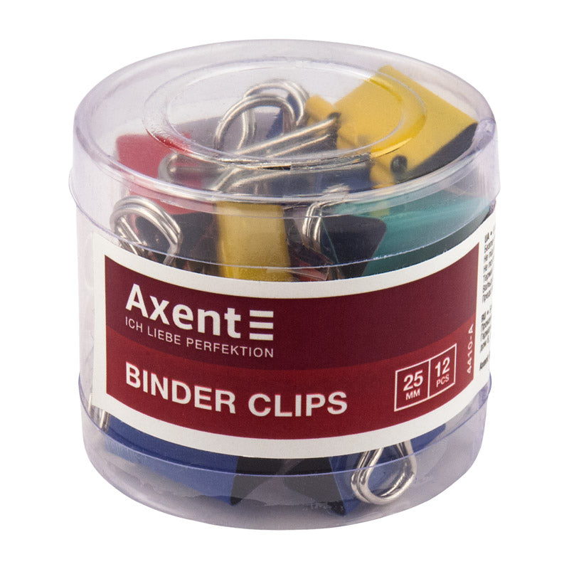 Farbiger Vielzweck-Klammer Axent 4410-A, 25 mm, 12 Stück, sortiert