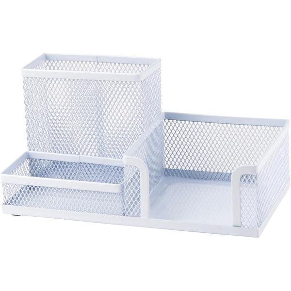 Desktop stationery organizer Axent 2116-21-A, 203x105x100 mm,  white