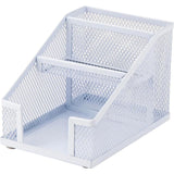 Desktop stationery organizer Axent 2118-21-A, 100x143x100 mm, white
