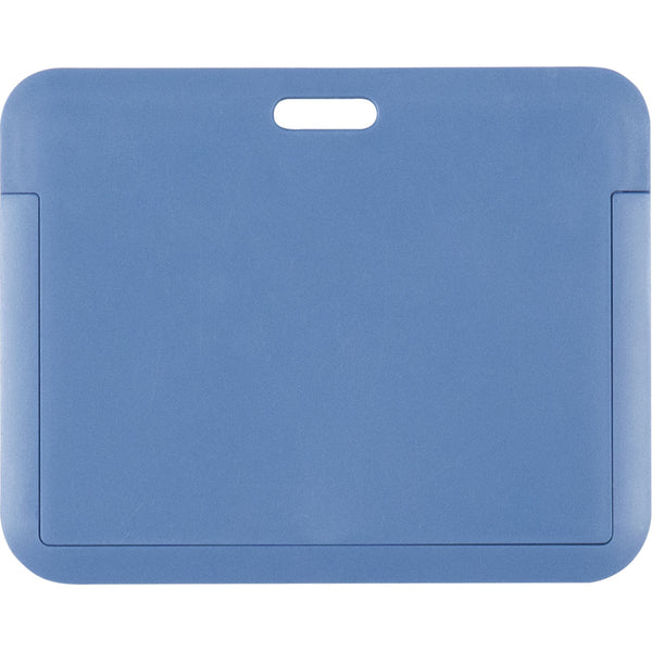 Horizontaler Badge-Slider Axent 4500H-02-A 85x54 mm, Blau