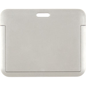 Horizontaler Badge-Slider Axent 4500H-03-A 85x54 mm, Grau