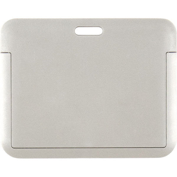 Horizontaler Badge-Slider Axent 4500H-03-A 85x54 mm, Grau