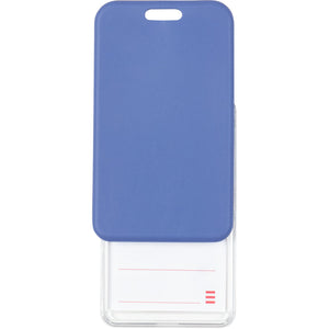 Verticaler Badge-Halter Axent 4550V-02-A 54x85 mm, blau