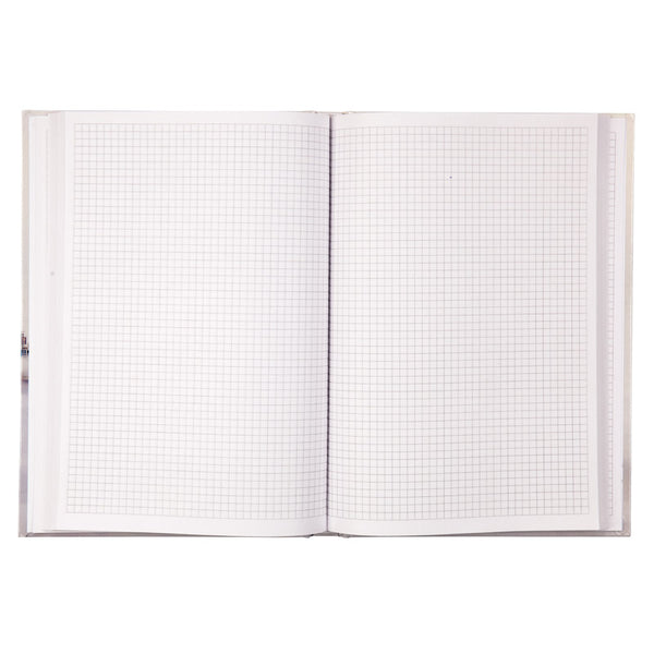 Notizbuch Axent City London 8423-21-A, A4, 210x295 mm, 192 Blatt, kariert, harter umschlag