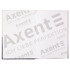 Notizbuch Axent City Shanghai 8423-23-A, A4, 210x295 mm, 192 Blatt, kariert, fester Einband