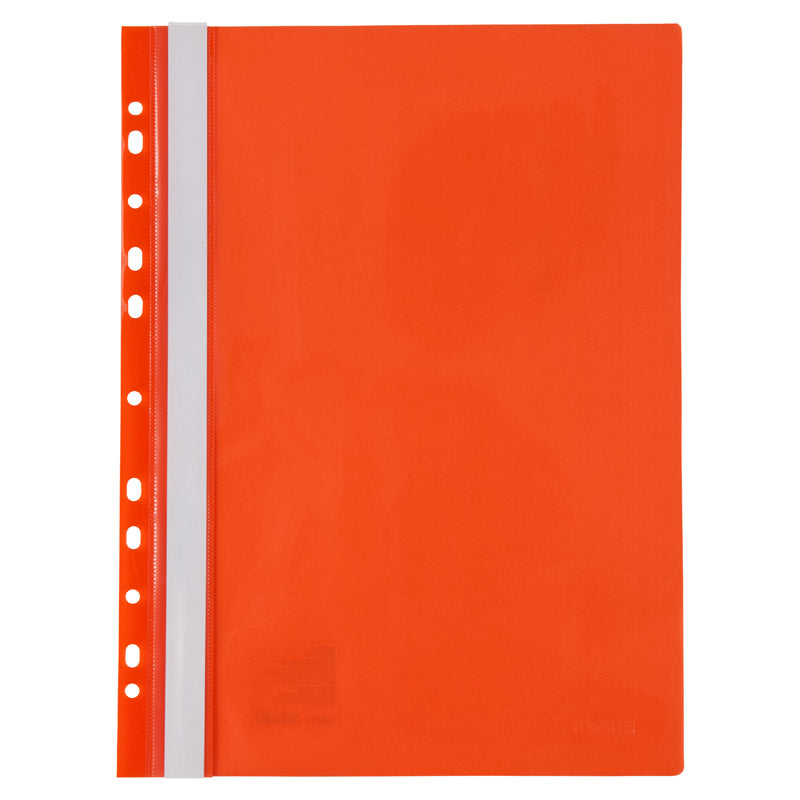 Gelochter Schnellhefter Axent 1318-24-A, A4, Rot