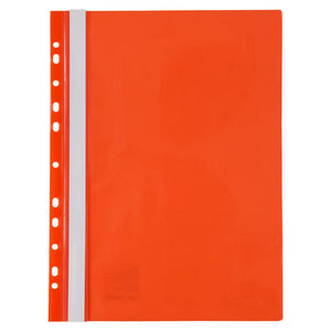 Gelochter Schnellhefter Axent 1318-24-A, A4, Rot