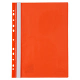 Gelochter Schnellhefter Axent 1318-24-A, A4, Rot