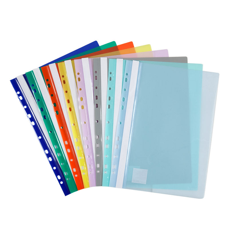Gelochter Schnellhefter Axent 1318-02-A, A4, Blau