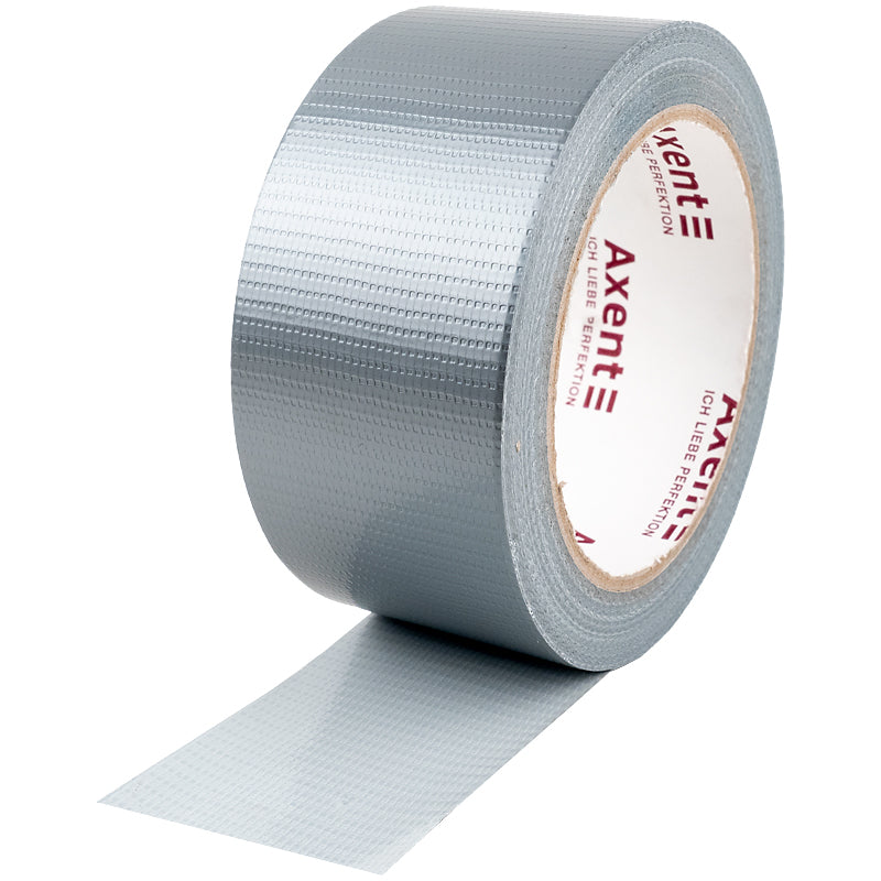 Klebendes packband verstärkt Axent 3048-A, 48 mm x 25 m, 150 mm, silber