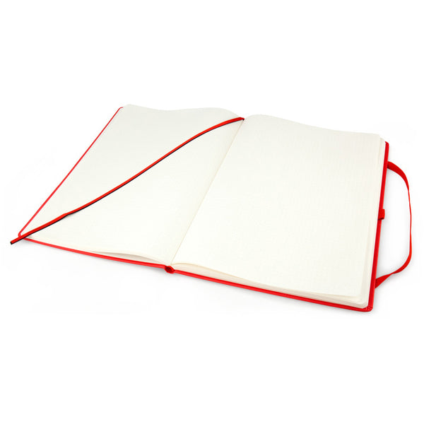 Notebook Axent Partner Grand 8303-06-A, A4, 210x295 mm, 100 sheets, dot, hard cover, red