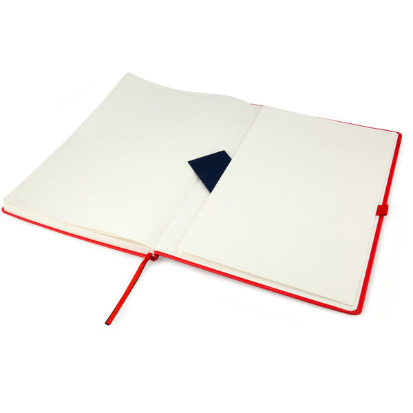 Notebook Axent Partner Grand 8303-06-A, A4, 210x295 mm, 100 sheets, dot, hard cover, red