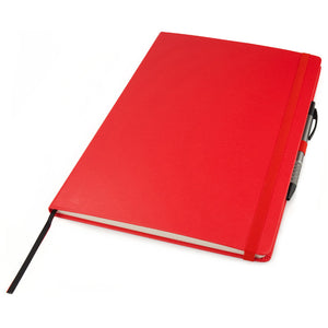 Notebook Axent Partner Grand 8303-06-A, A4, 210x295 mm, 100 sheets, dot, hard cover, red